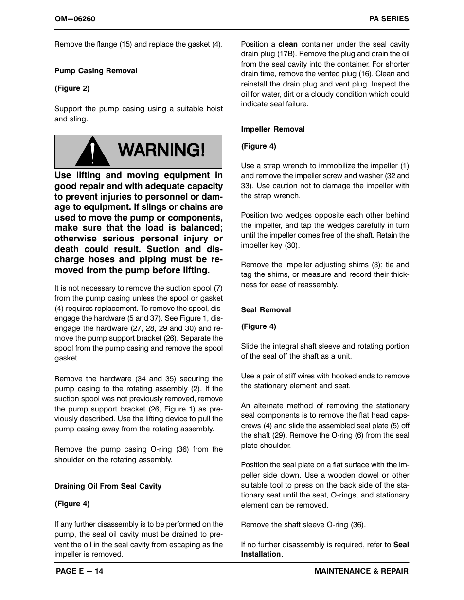 Gorman-Rupp Pumps PAV3B60C-3TNV70 1433753 and up User Manual | Page 32 / 40