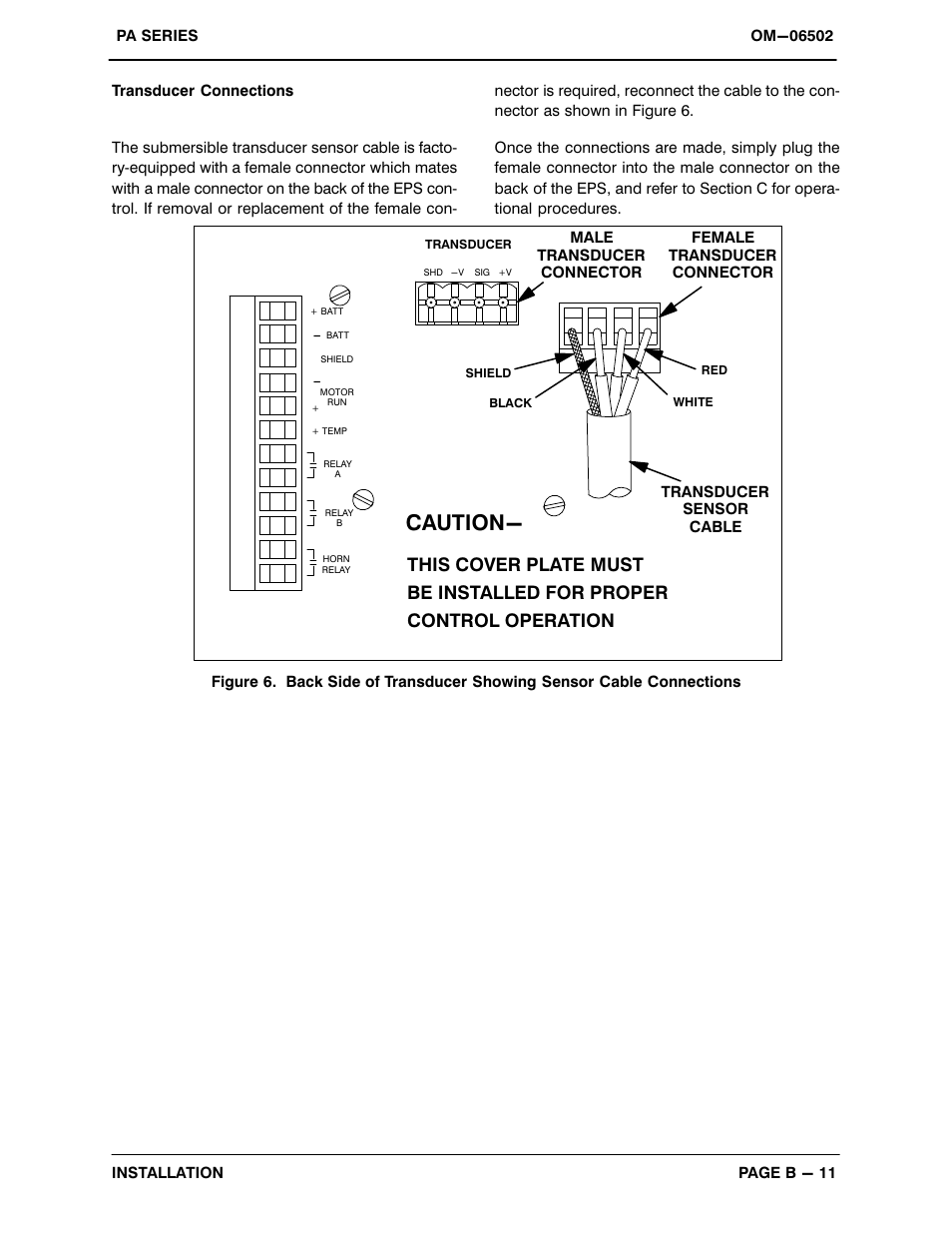 Caution | Gorman-Rupp Pumps PAV3C60C-B-E10 575/3 All serial numbers User Manual | Page 19 / 51