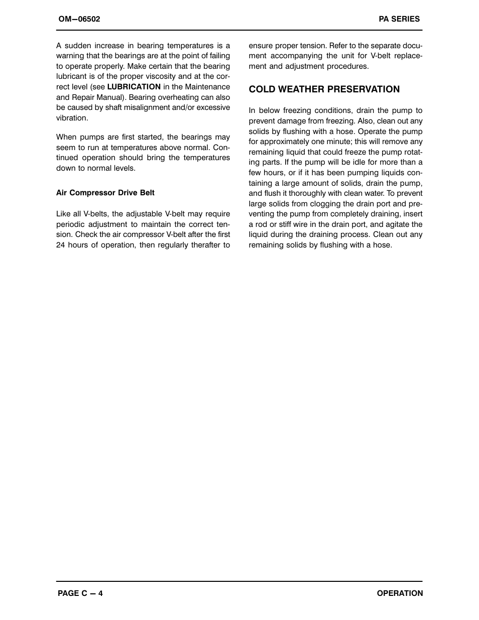 Gorman-Rupp Pumps PAV3C60C-B-E10 575/3 All serial numbers User Manual | Page 23 / 51