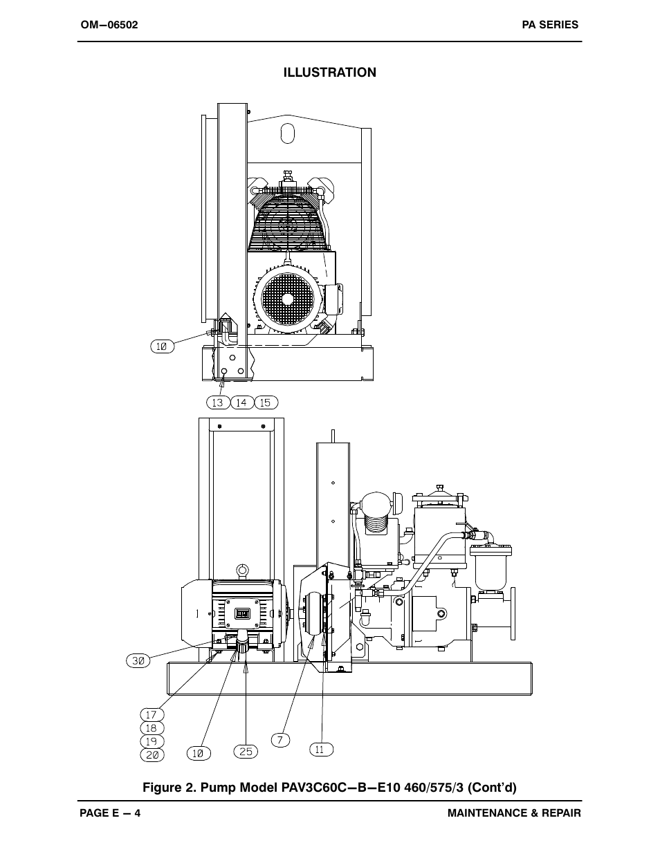 Gorman-Rupp Pumps PAV3C60C-B-E10 575/3 All serial numbers User Manual | Page 31 / 51