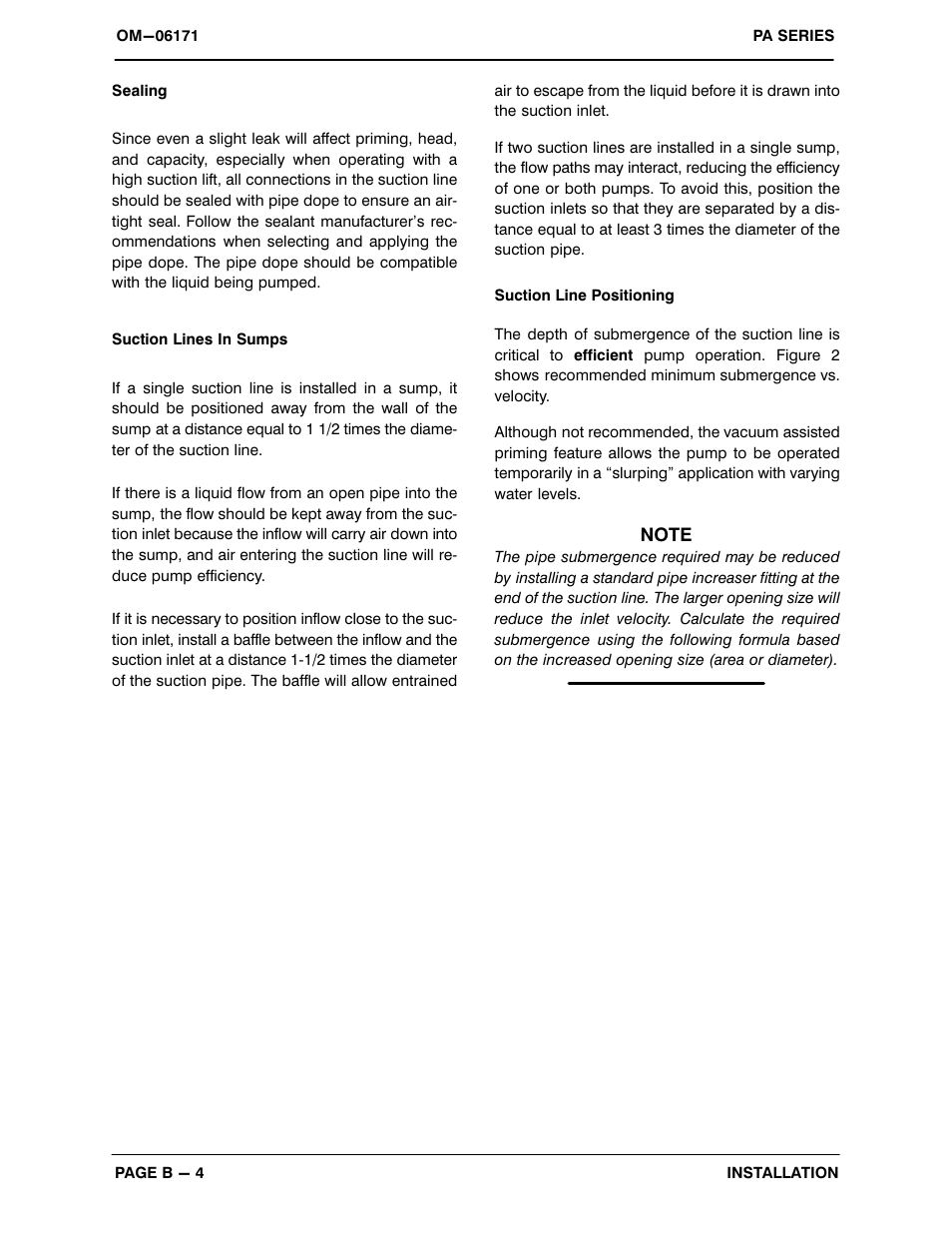 Gorman-Rupp Pumps PA6C60-C4.4T 1404116 and up User Manual | Page 11 / 46