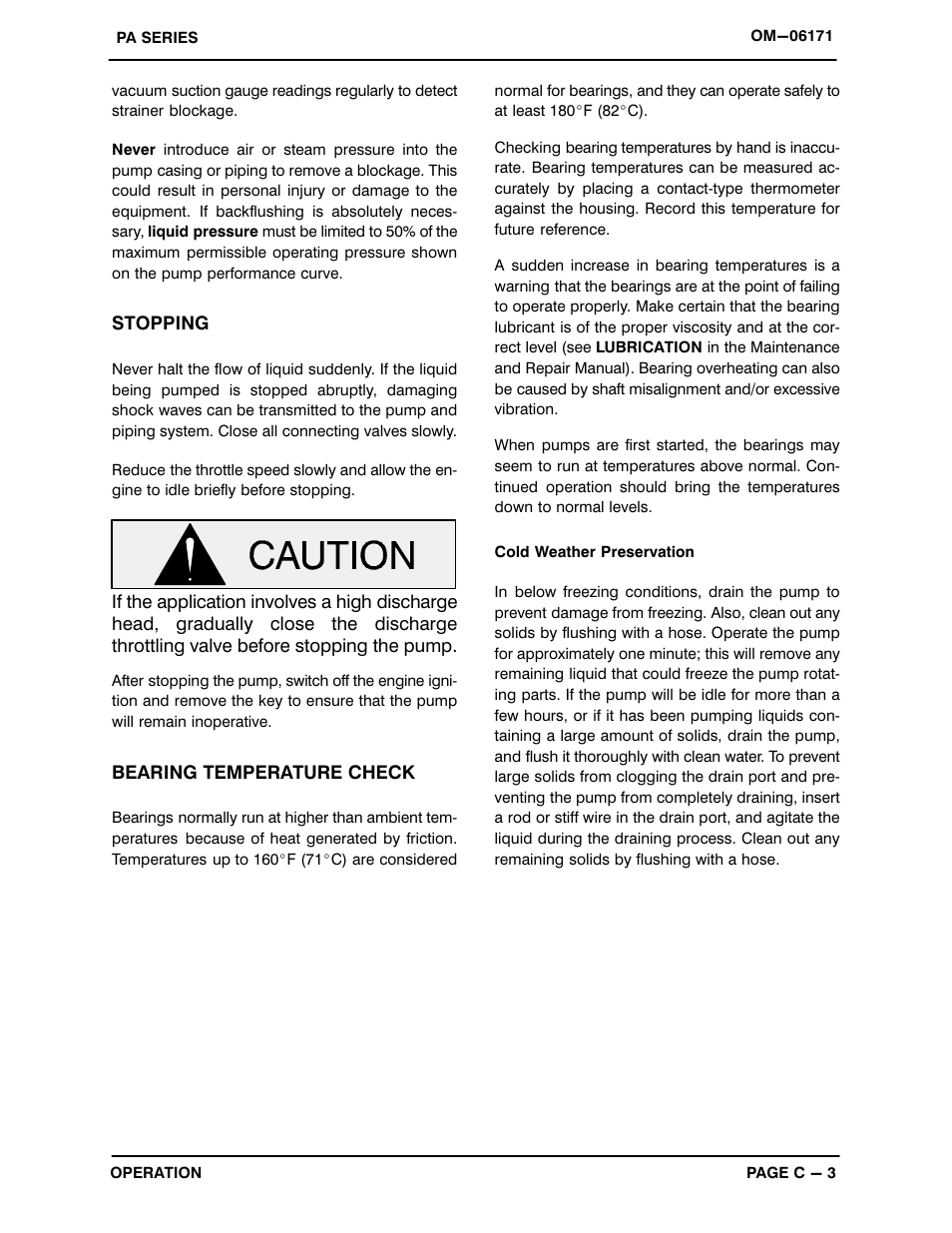 Gorman-Rupp Pumps PA6C60-C4.4T 1404116 and up User Manual | Page 16 / 46