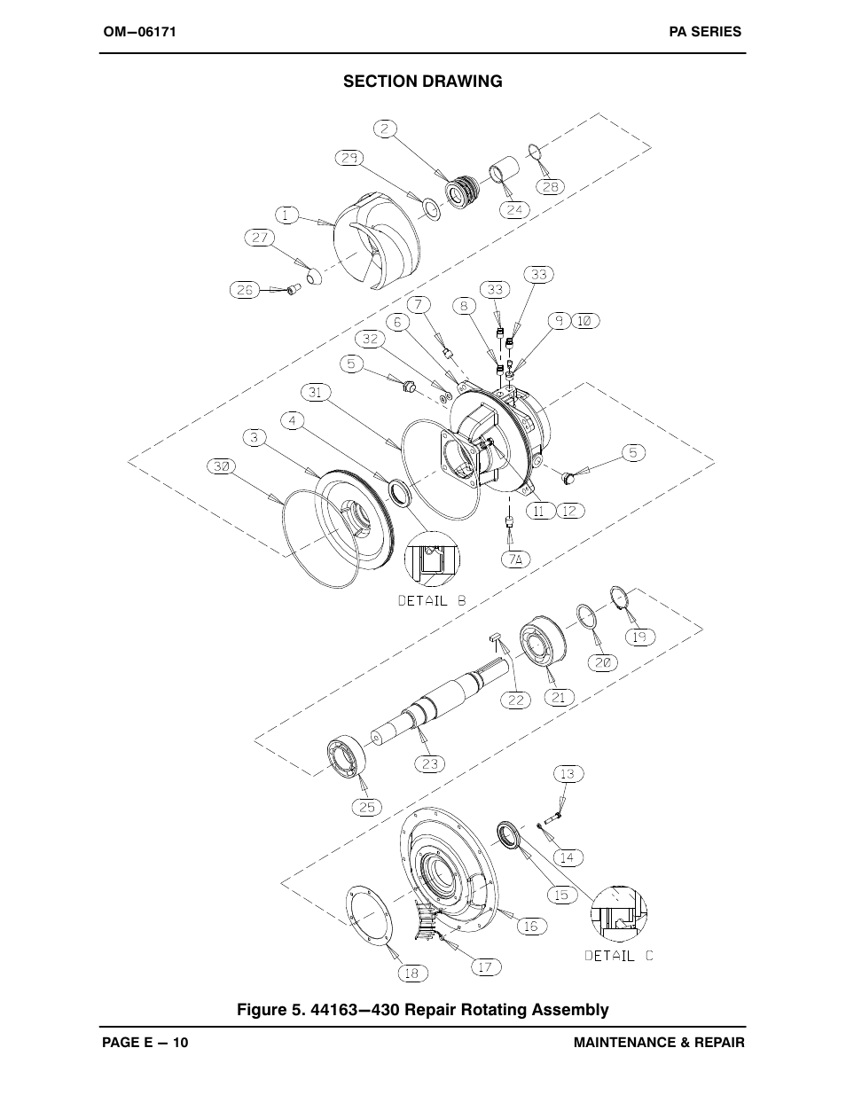 Gorman-Rupp Pumps PA6C60-C4.4T 1404116 and up User Manual | Page 30 / 46