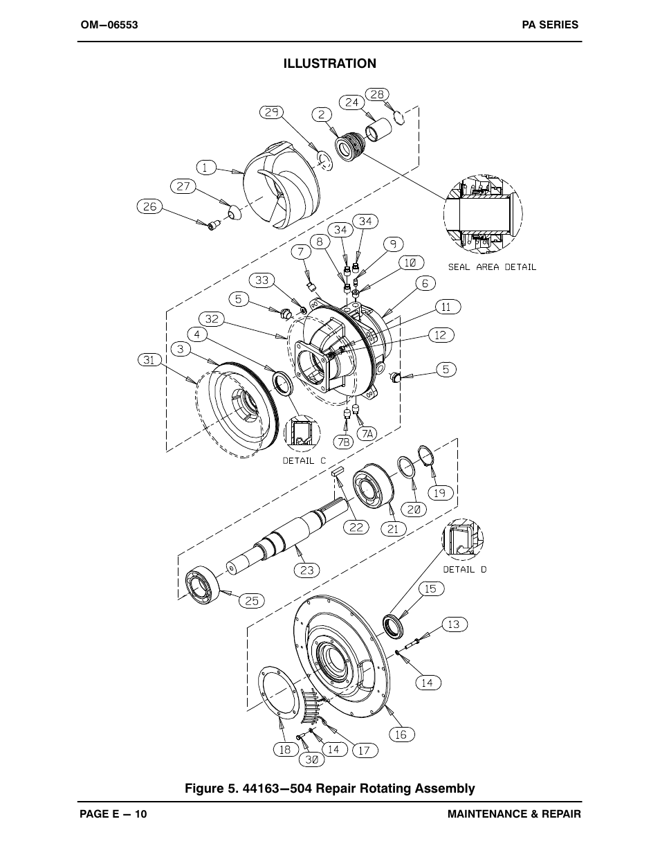 Gorman-Rupp Pumps PA6C60-QSB4.5P 1537244 and up User Manual | Page 32 / 48