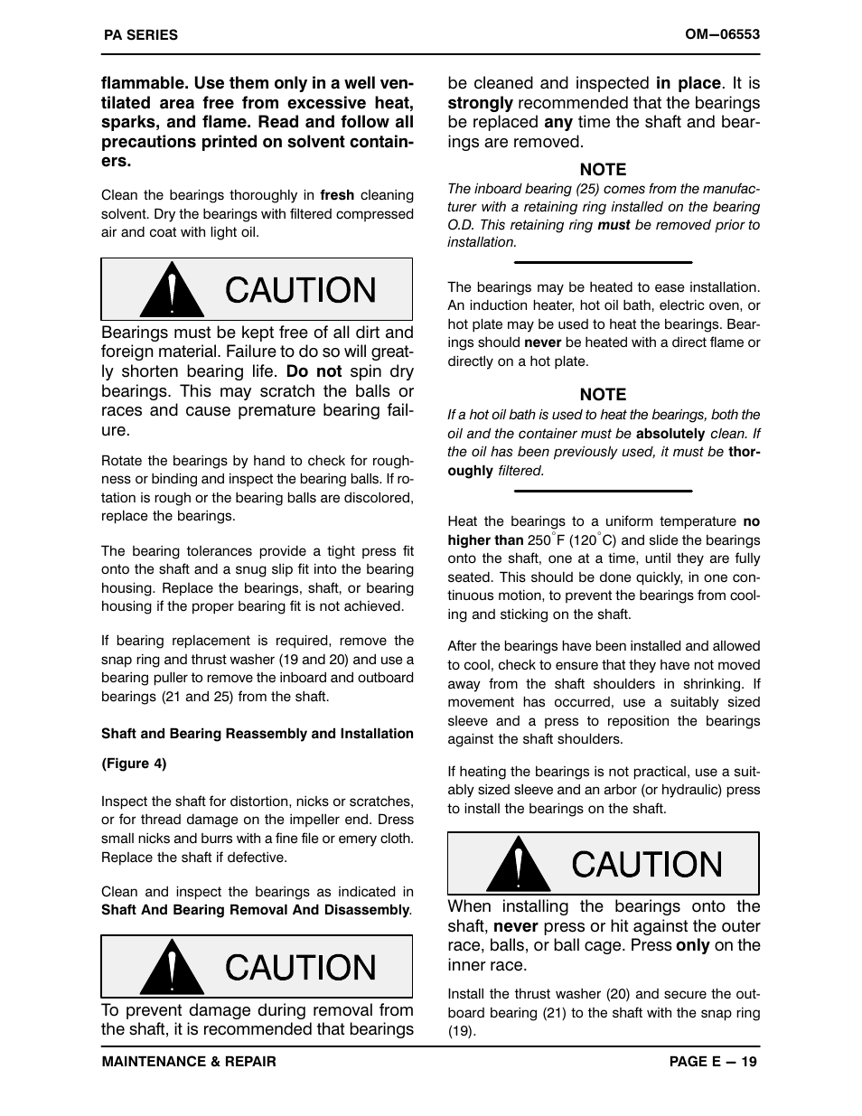 Gorman-Rupp Pumps PA6C60-QSB4.5P 1537244 and up User Manual | Page 41 / 48