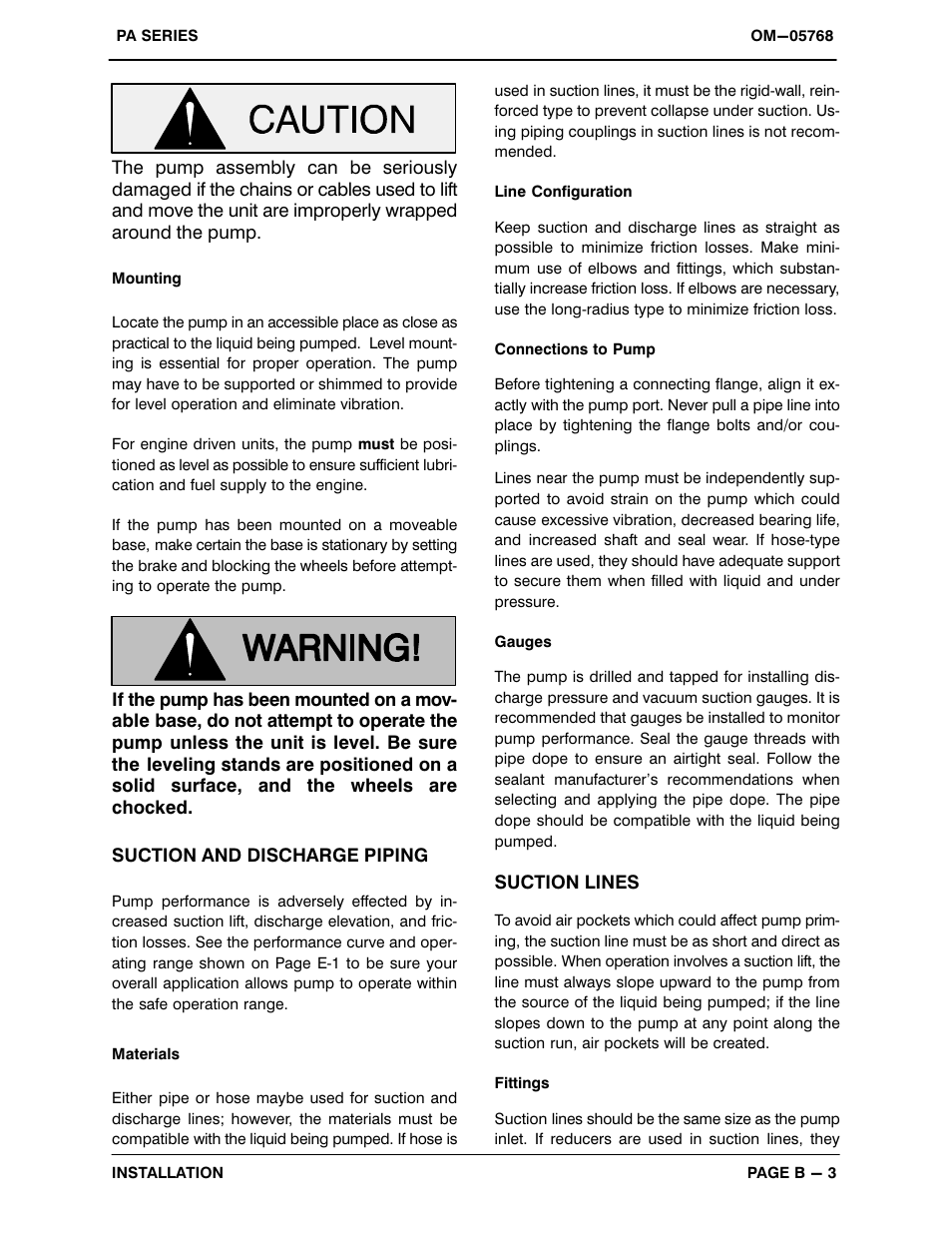 Gorman-Rupp Pumps PA6C60C-F4L 1318119 thru 1504810 User Manual | Page 10 / 49