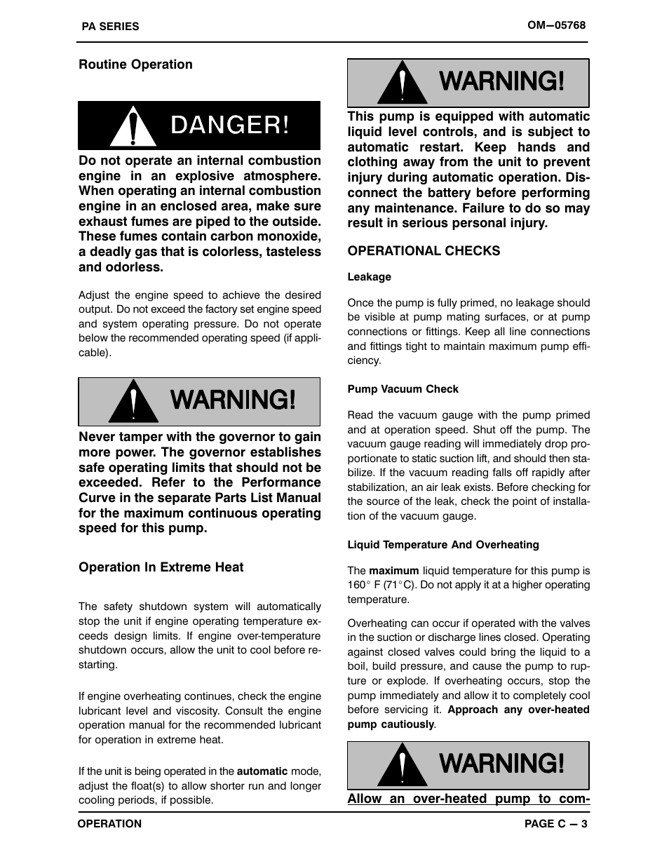 Gorman-Rupp Pumps PA6C60C-F4L 1318119 thru 1504810 User Manual | Page 16 / 49