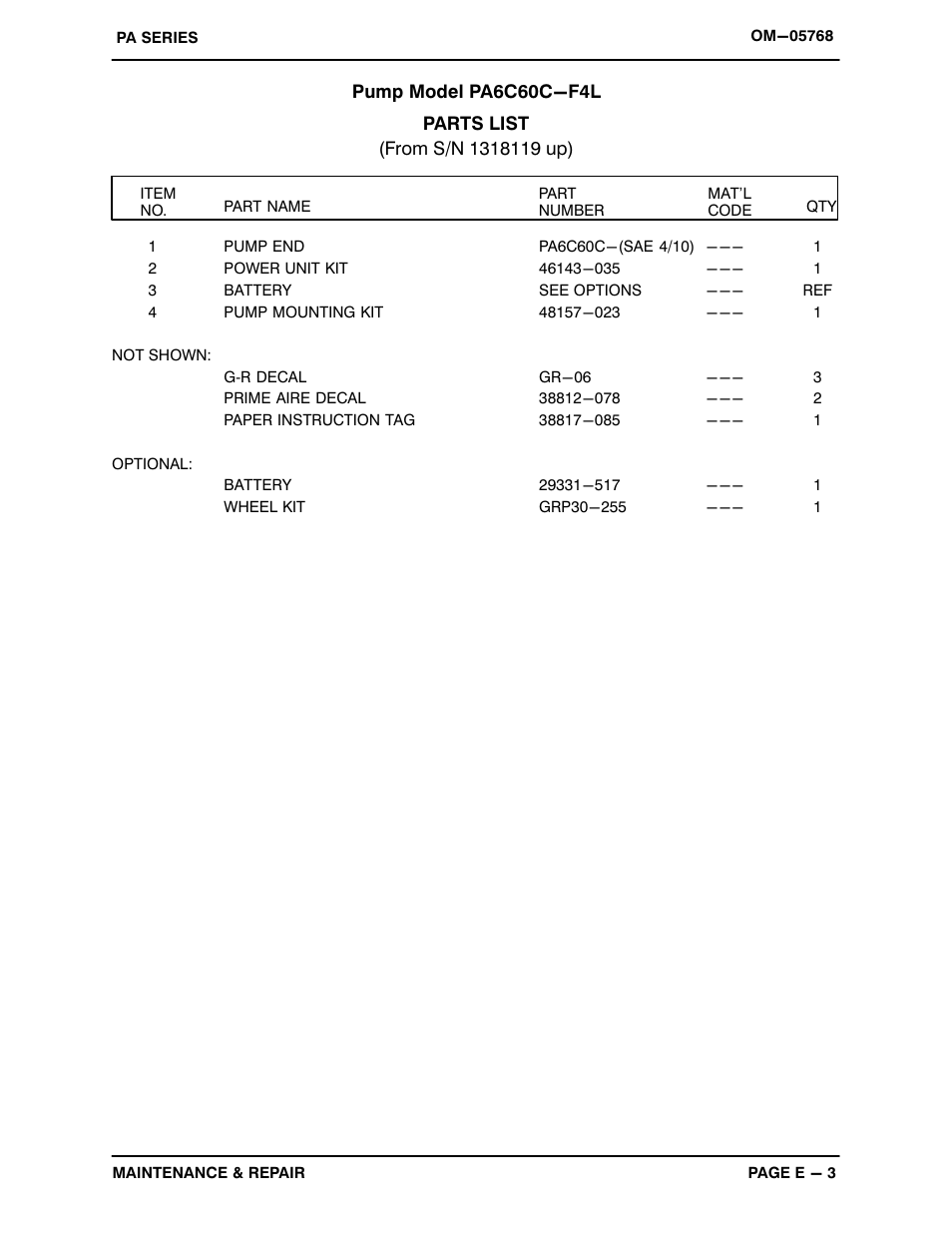 Gorman-Rupp Pumps PA6C60C-F4L 1318119 thru 1504810 User Manual | Page 25 / 49