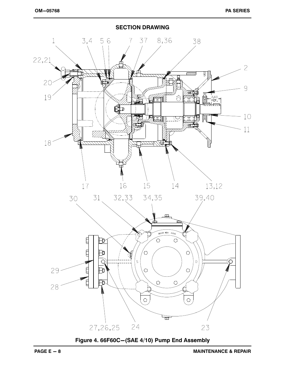 Gorman-Rupp Pumps PA6C60C-F4L 1318119 thru 1504810 User Manual | Page 30 / 49