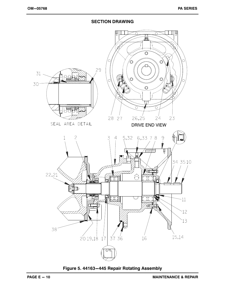 Gorman-Rupp Pumps PA6C60C-F4L 1318119 thru 1504810 User Manual | Page 32 / 49