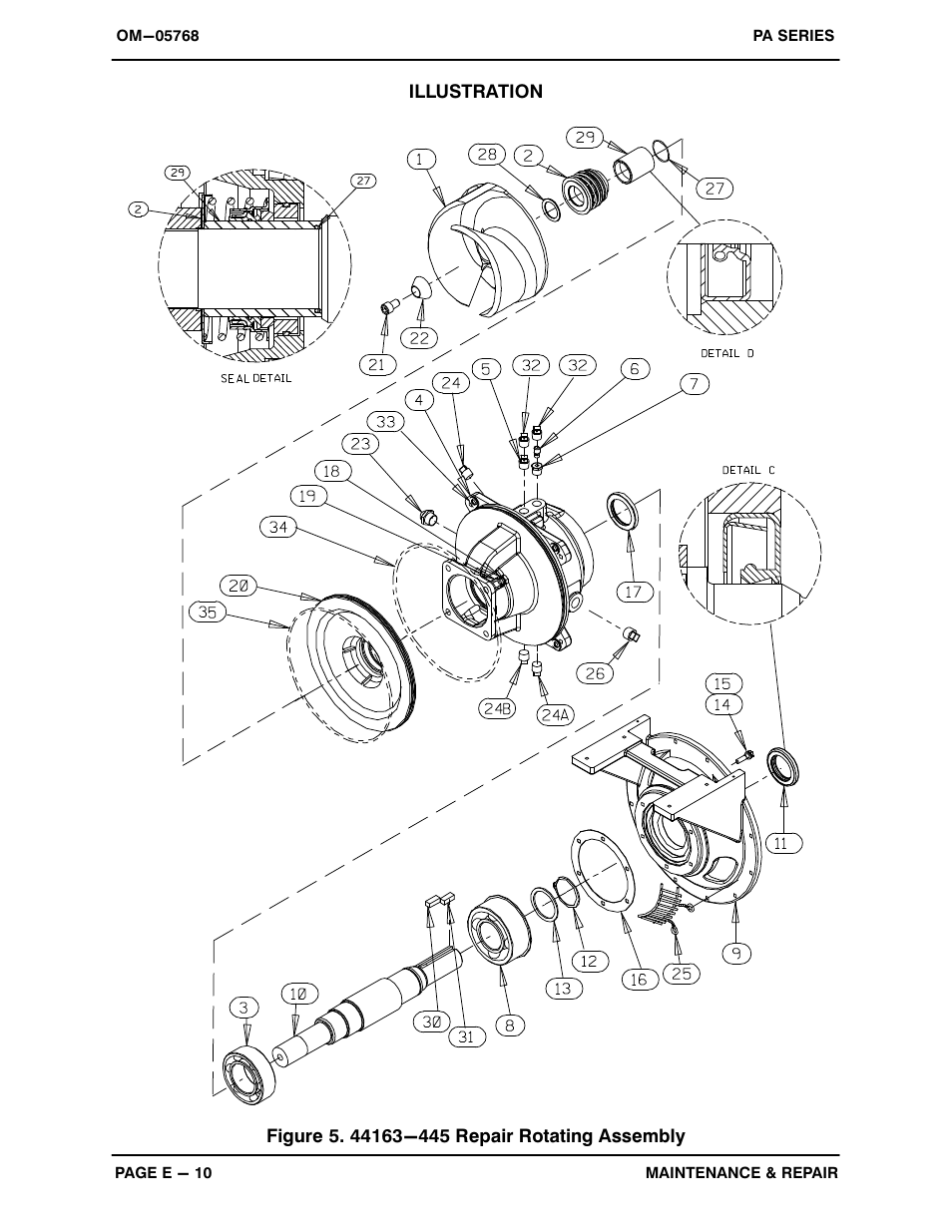 Gorman-Rupp Pumps PA6C60C-F4L 1504811 and up User Manual | Page 32 / 50