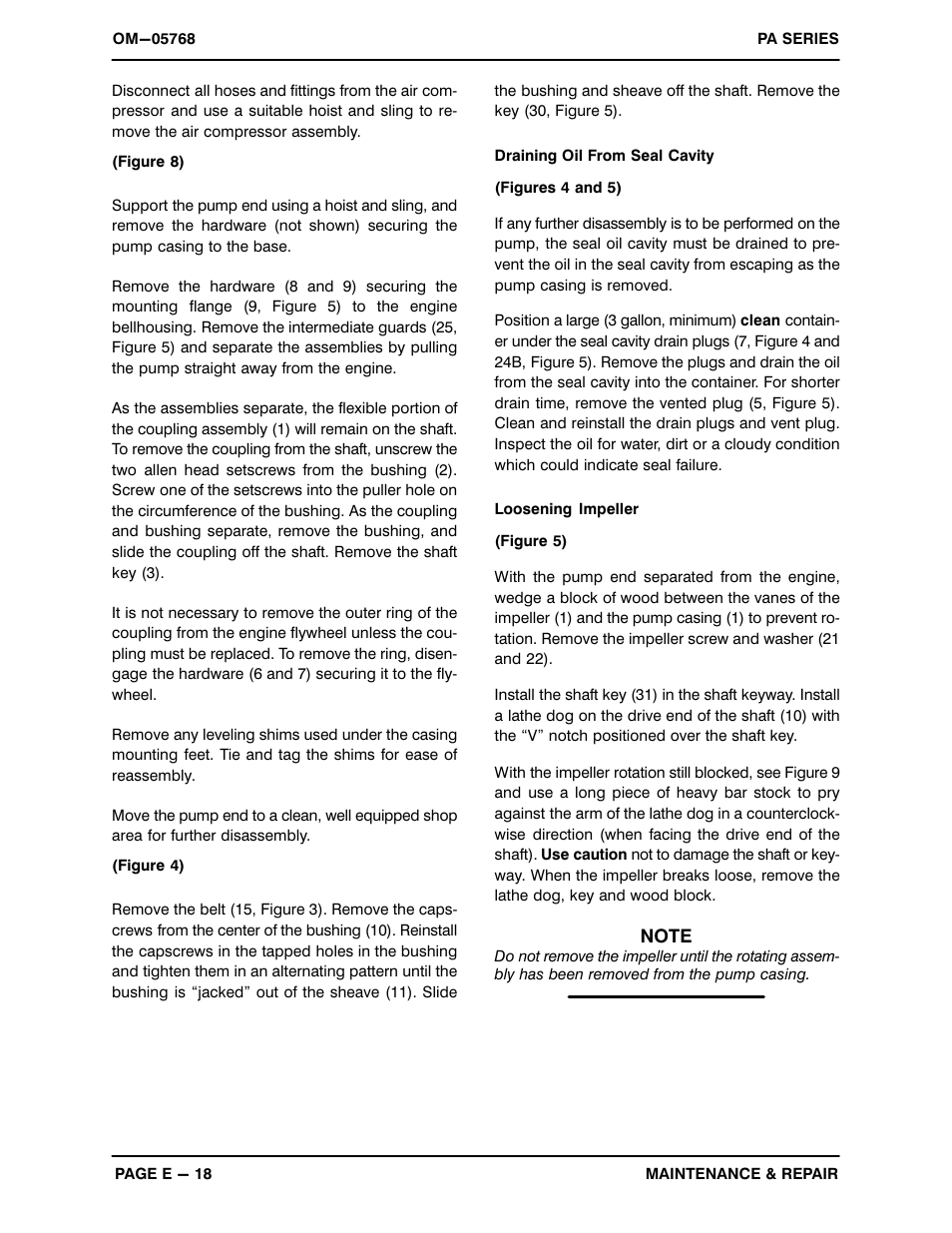 Gorman-Rupp Pumps PA6C60C-F4L 1504811 and up User Manual | Page 40 / 50