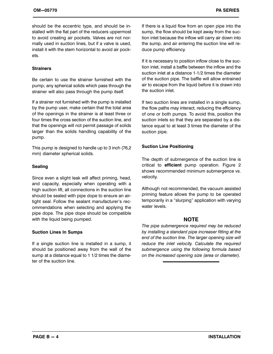 Gorman-Rupp Pumps PA6C60C-F5L All serial numbers User Manual | Page 11 / 50