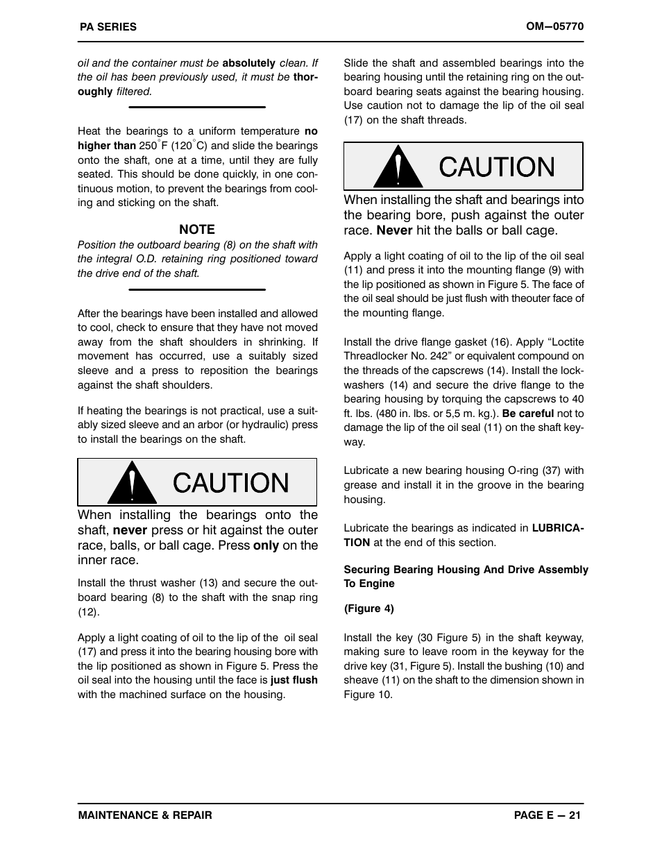 Gorman-Rupp Pumps PA6C60C-F5L All serial numbers User Manual | Page 43 / 50