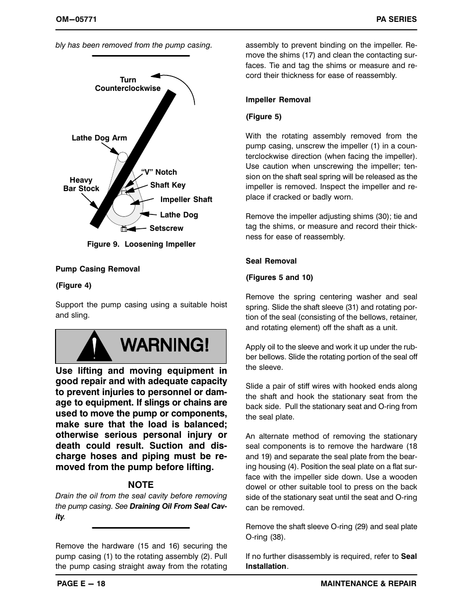 Gorman-Rupp Pumps PA6C60C-F6L 1423057 thru 1477477 User Manual | Page 40 / 49