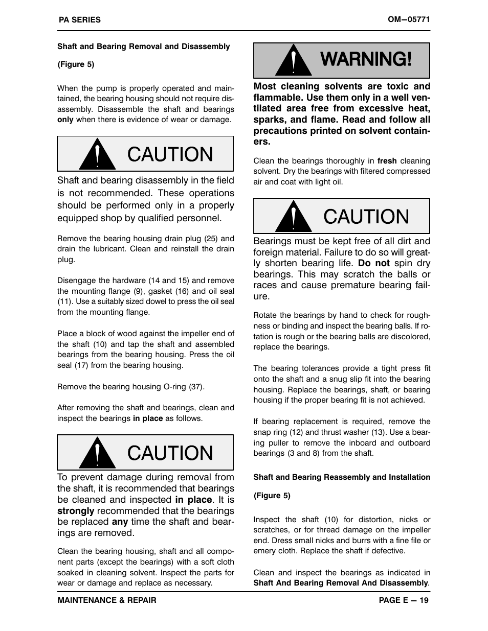 Gorman-Rupp Pumps PA6C60C-F6L 1423057 thru 1477477 User Manual | Page 41 / 49