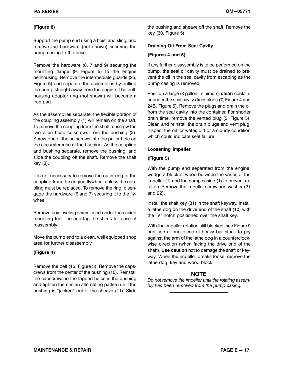 Gorman-Rupp Pumps PA6C60C-F6L 1477478 and up User Manual | Page 39 / 49