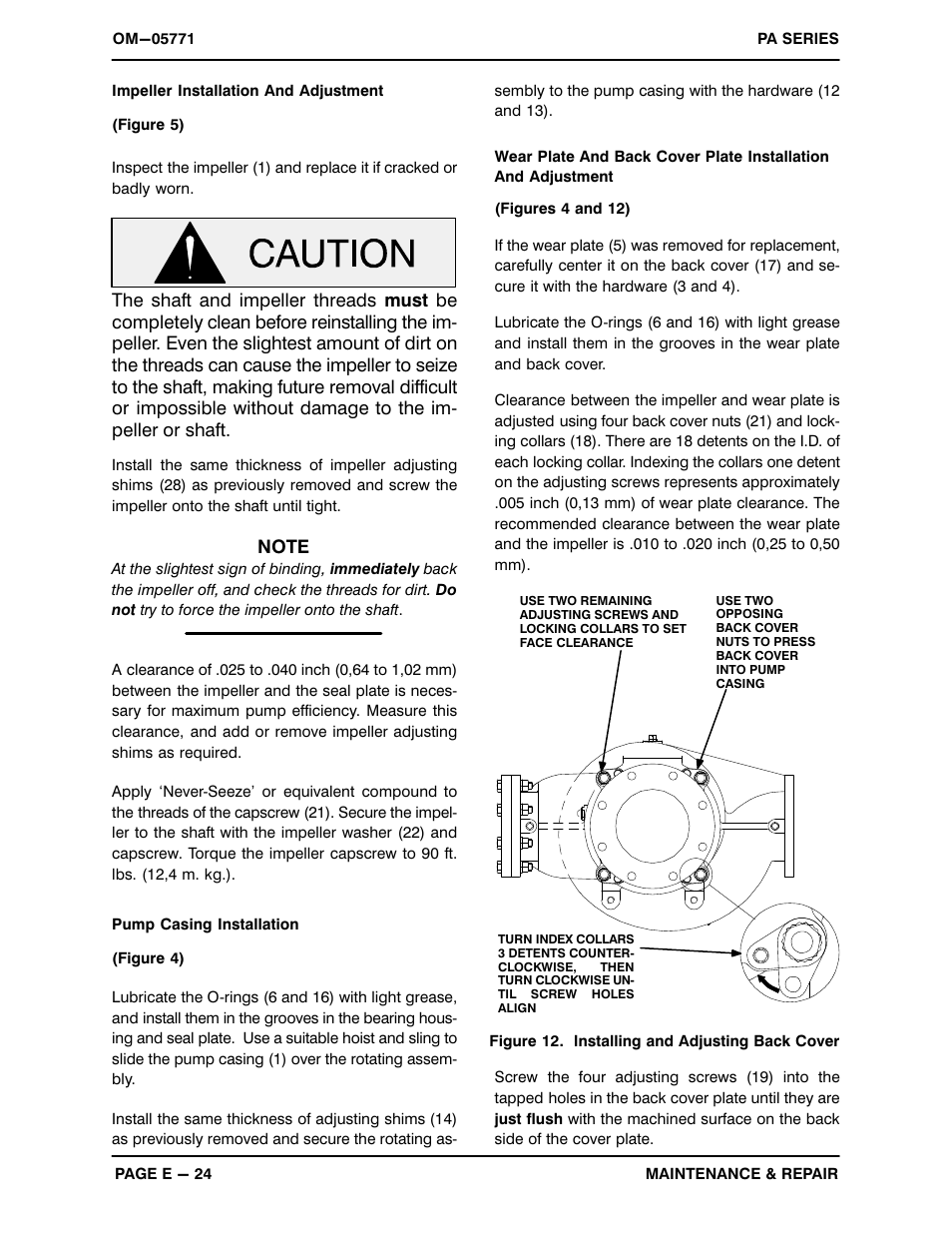 Gorman-Rupp Pumps PA6C60C-F6L 1477478 and up User Manual | Page 46 / 49