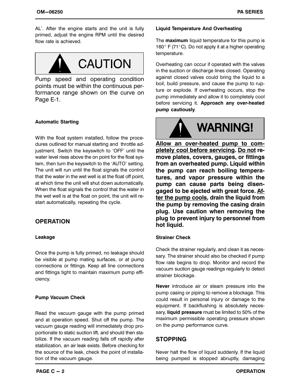 Gorman-Rupp Pumps PA6B60-6068H 1421583 and up User Manual | Page 16 / 45