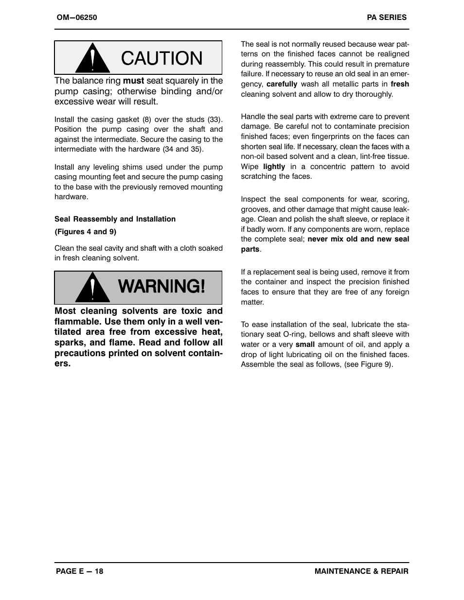 Gorman-Rupp Pumps PA6B60-6068H 1421583 and up User Manual | Page 40 / 45