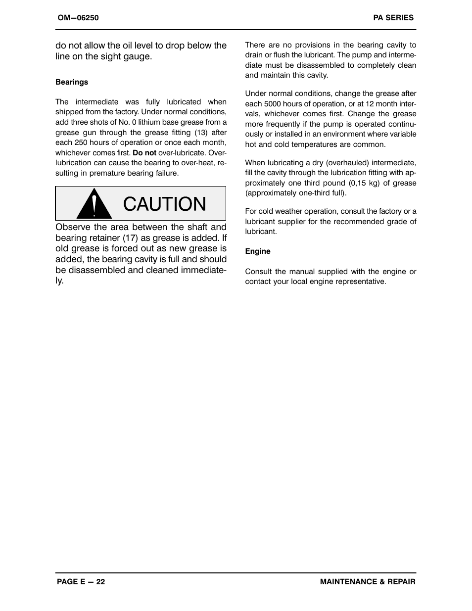 Gorman-Rupp Pumps PA6B60-6068H 1421583 and up User Manual | Page 44 / 45