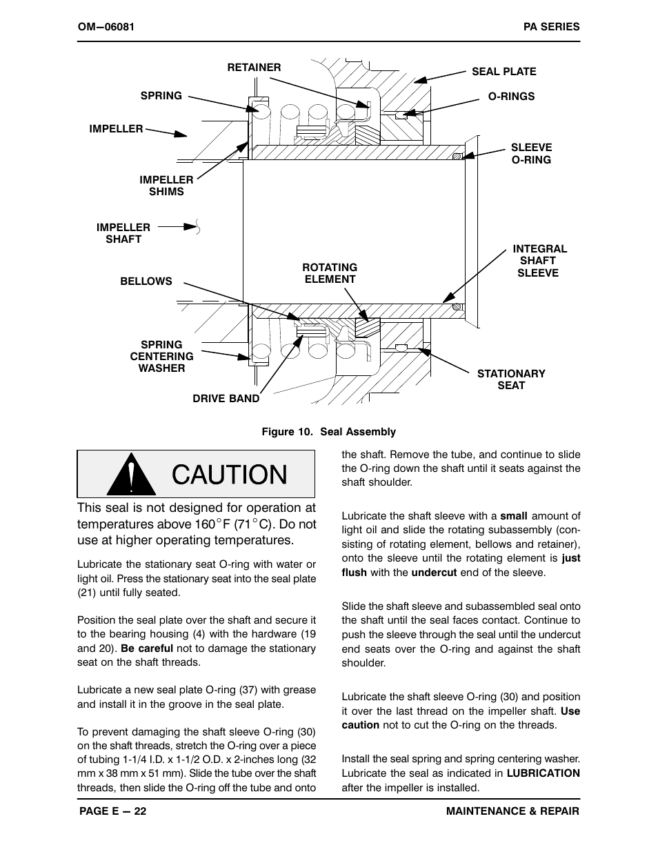 Gorman-Rupp Pumps PA6C60-4045H 1416490 thru 1485125 User Manual | Page 42 / 46