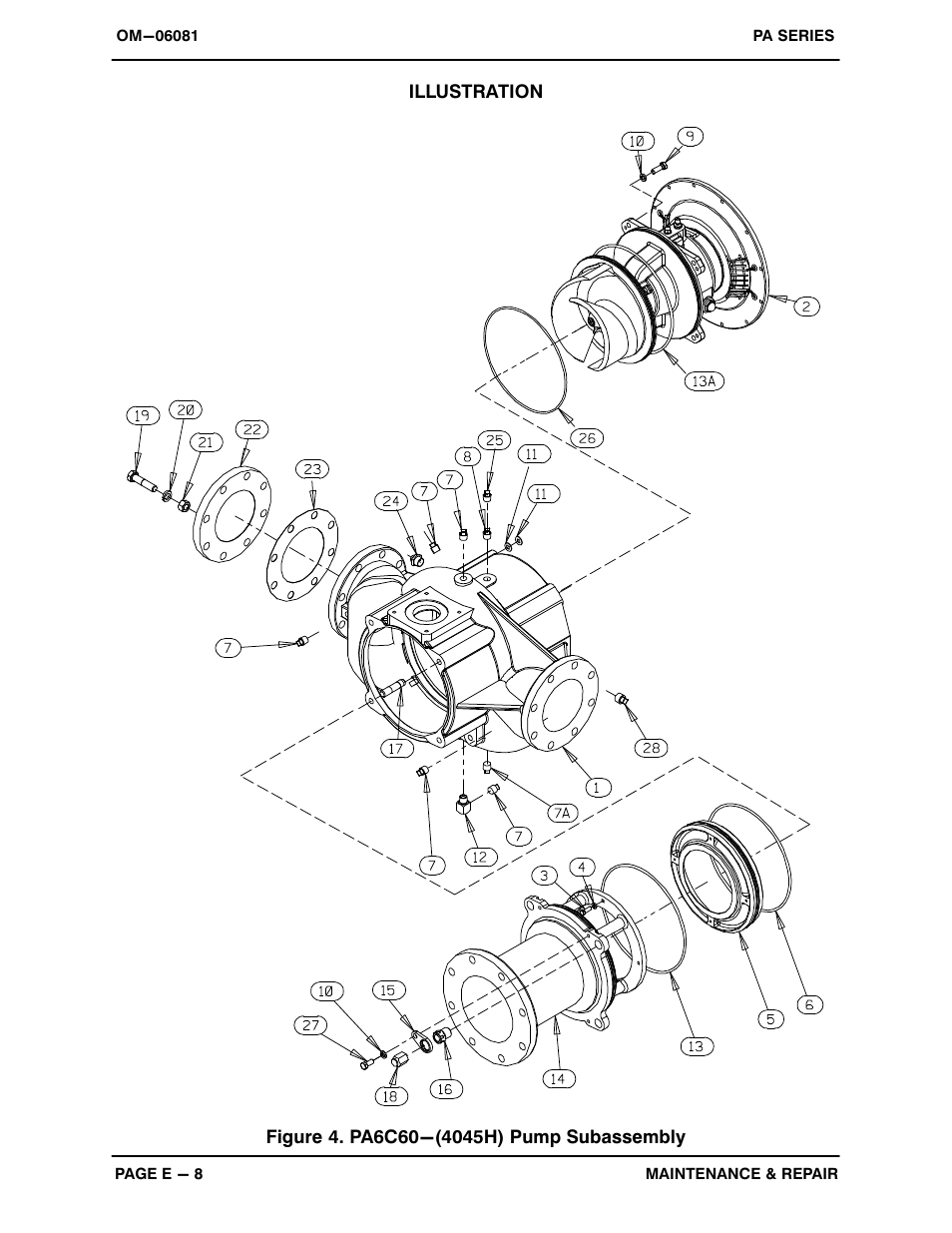 Gorman-Rupp Pumps PA6C60-4045H 1485126 and up User Manual | Page 28 / 46