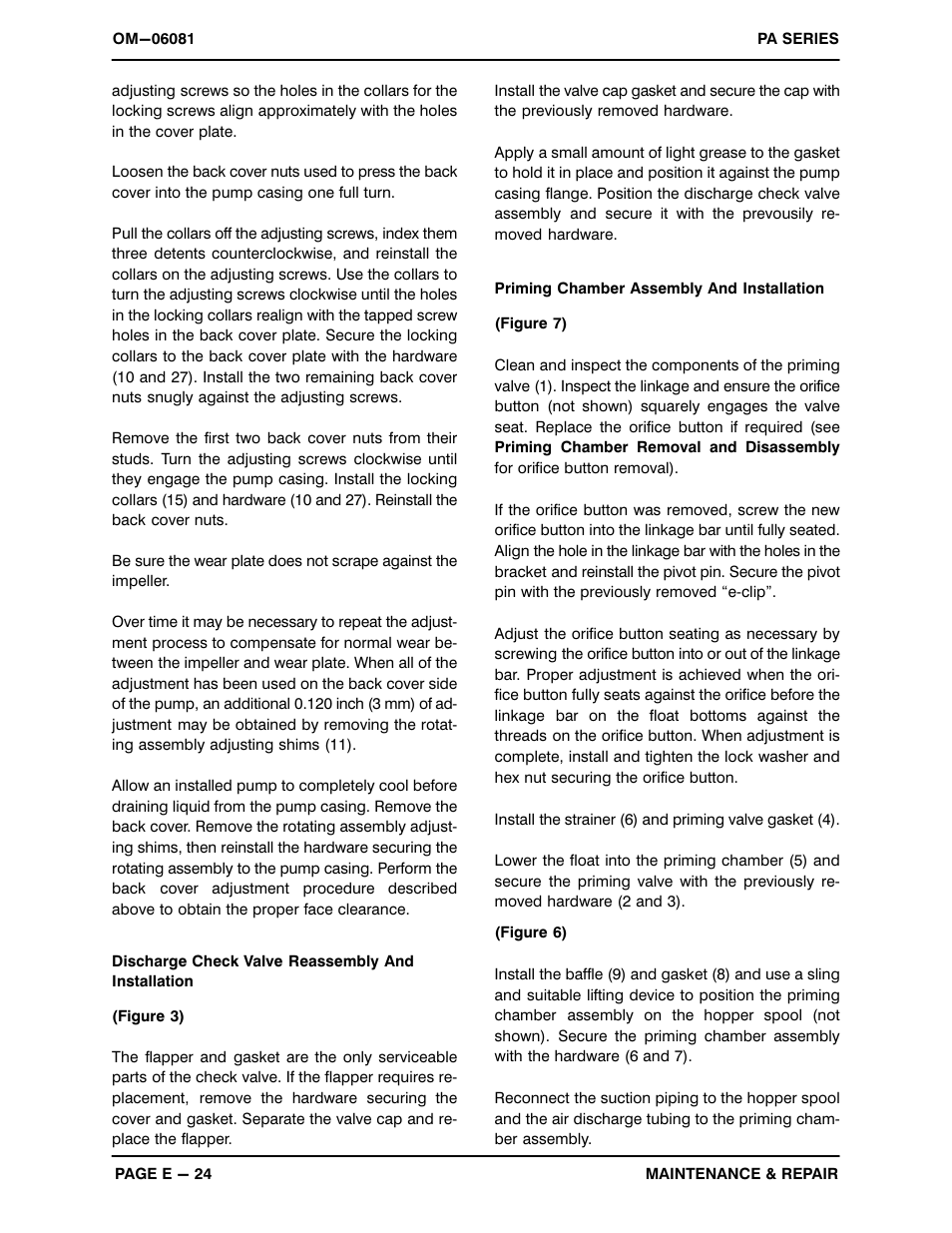 Gorman-Rupp Pumps PA6C60-4045H 1485126 and up User Manual | Page 44 / 46