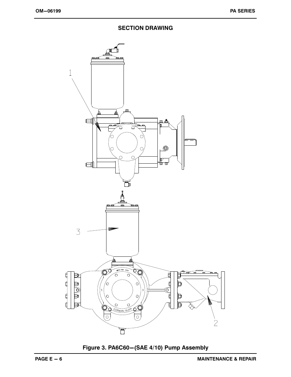 Gorman-Rupp Pumps PA6C60-4045T 1416818 thru 1481444 User Manual | Page 26 / 46