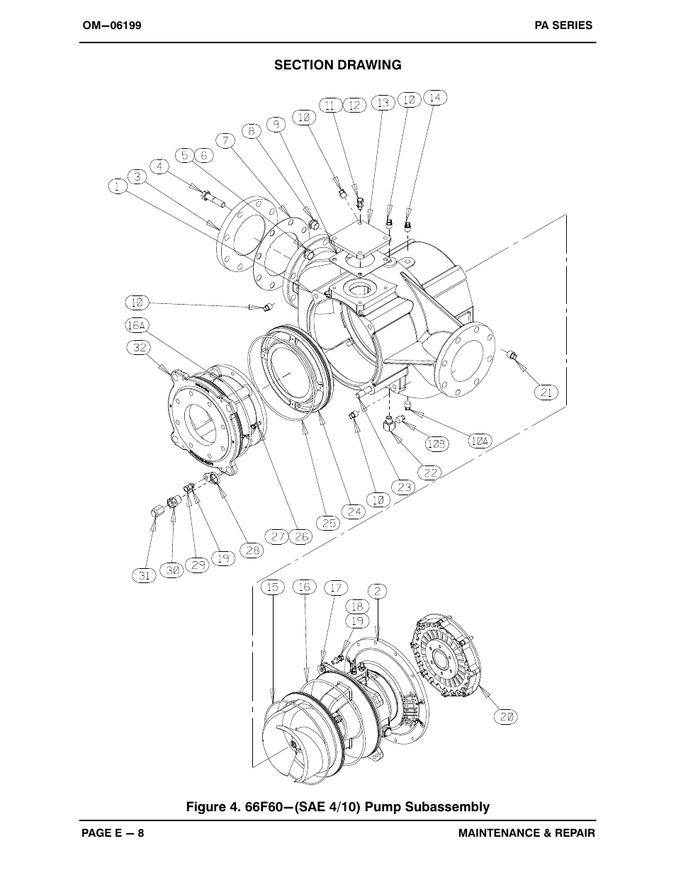 Gorman-Rupp Pumps PA6C60-4045T 1416818 thru 1481444 User Manual | Page 28 / 46