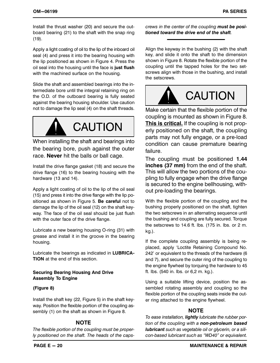 Gorman-Rupp Pumps PA6C60-4045T 1416818 thru 1481444 User Manual | Page 40 / 46