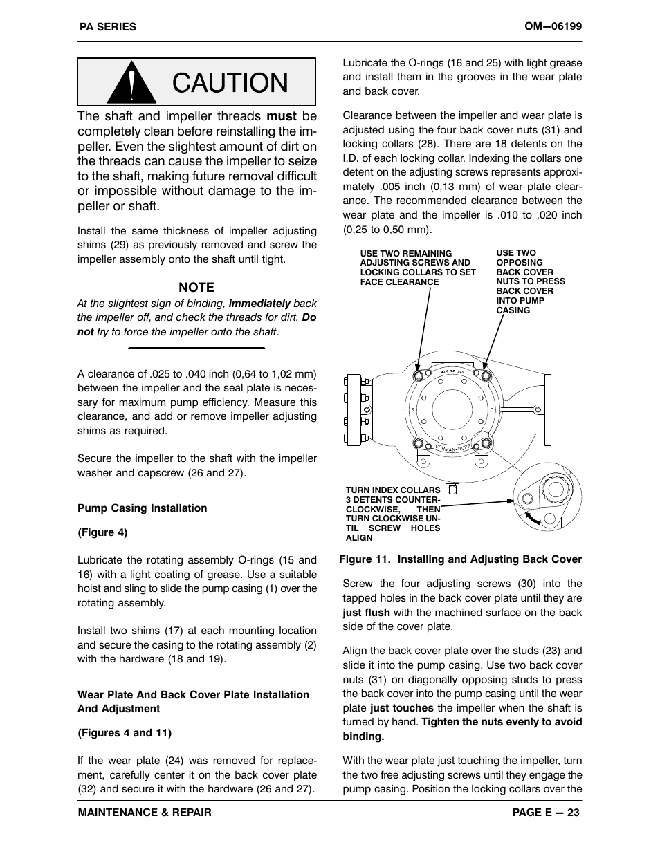 Gorman-Rupp Pumps PA6C60-4045T 1416818 thru 1481444 User Manual | Page 43 / 46