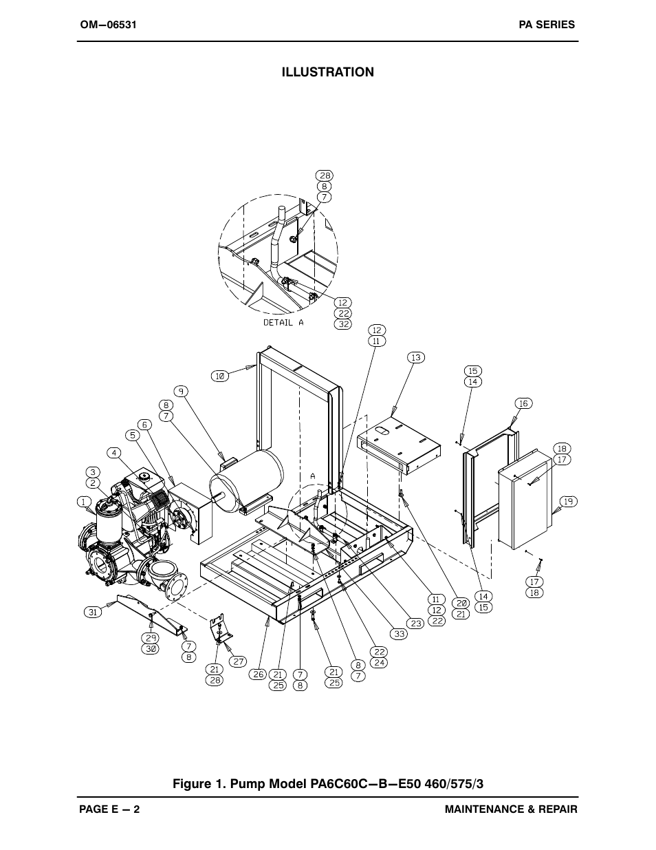 Gorman-Rupp Pumps PA6C60C-B-E50 460/3 1528569 and up User Manual | Page 29 / 52