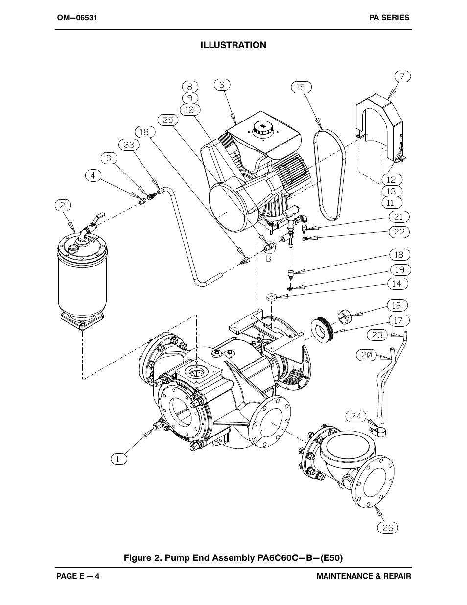 Gorman-Rupp Pumps PA6C60C-B-E50 460/3 1528569 and up User Manual | Page 31 / 52