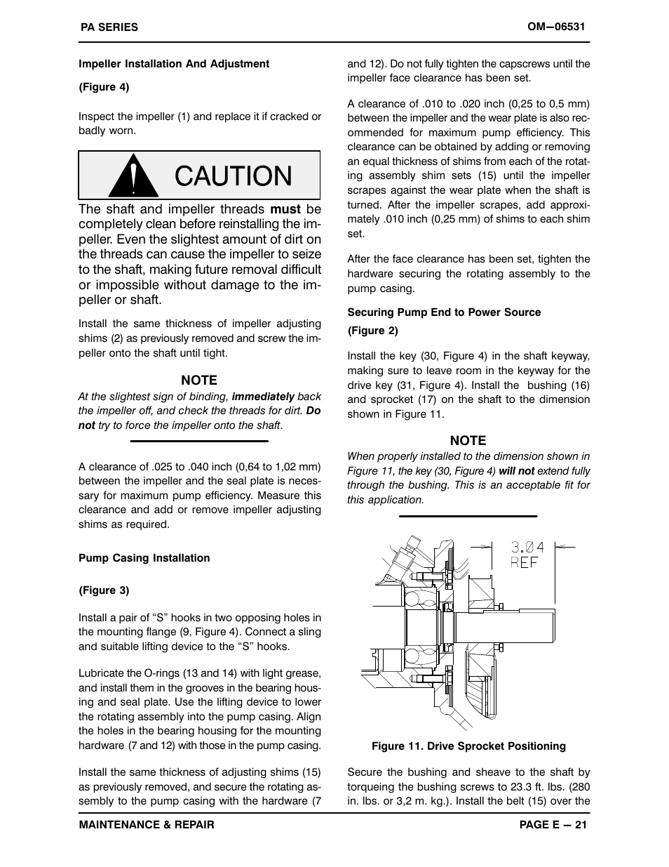 Gorman-Rupp Pumps PA6C60C-B-E50 460/3 1528569 and up User Manual | Page 48 / 52