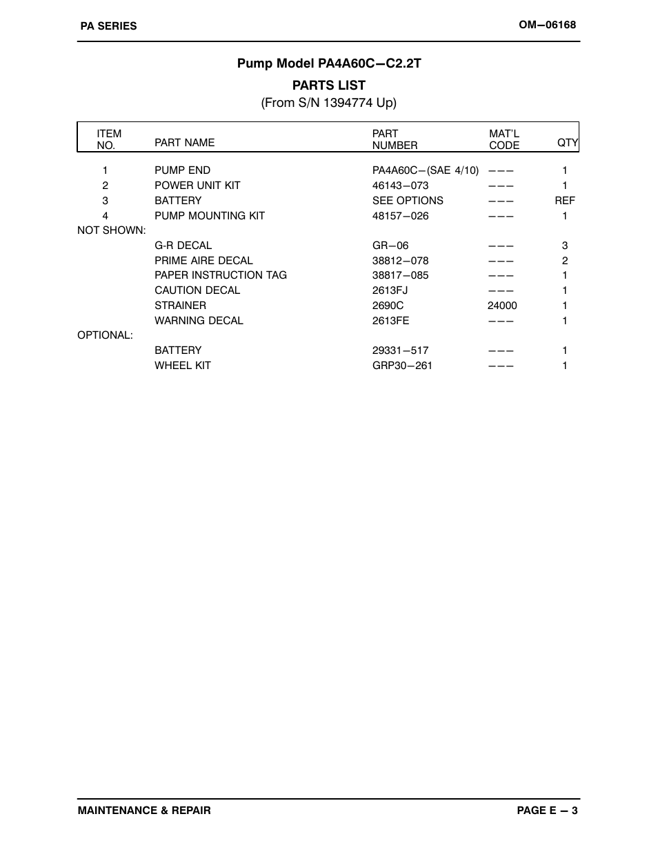 Gorman-Rupp Pumps PA4A60C-C2.2T 1394774 and up User Manual | Page 25 / 50