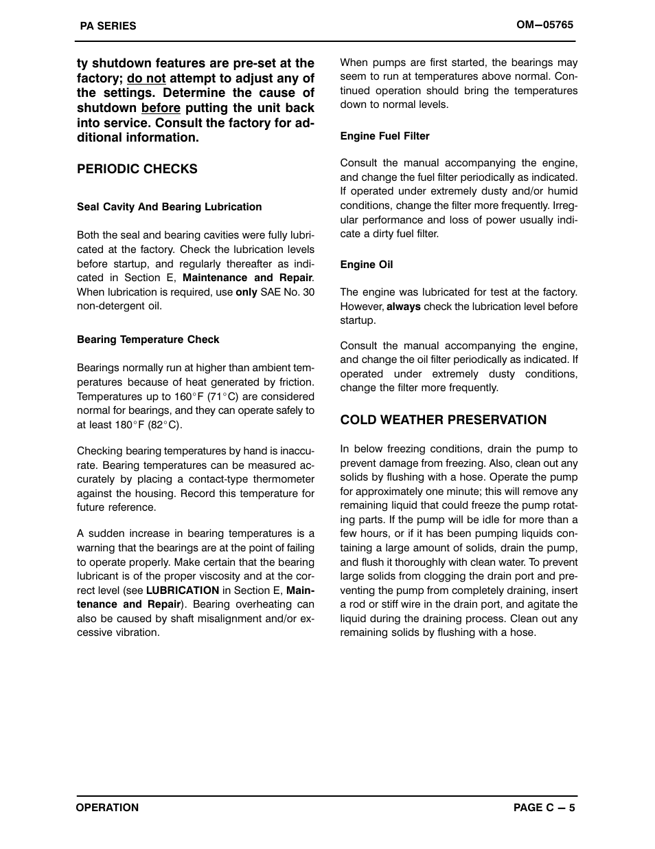 Gorman-Rupp Pumps PA4A60C-F3L 1303165 and up User Manual | Page 18 / 50