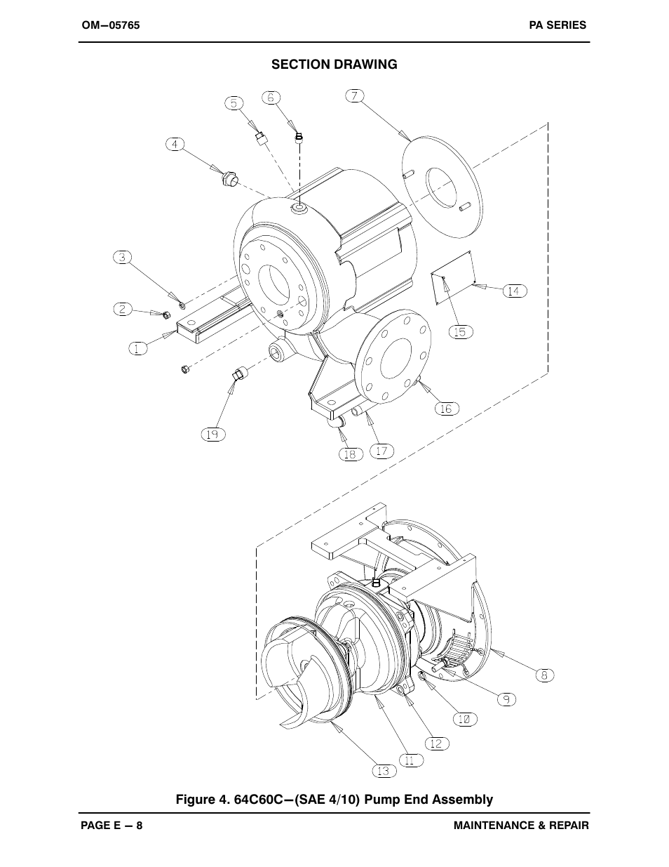 Gorman-Rupp Pumps PA4A60C-F3L 1303165 and up User Manual | Page 30 / 50