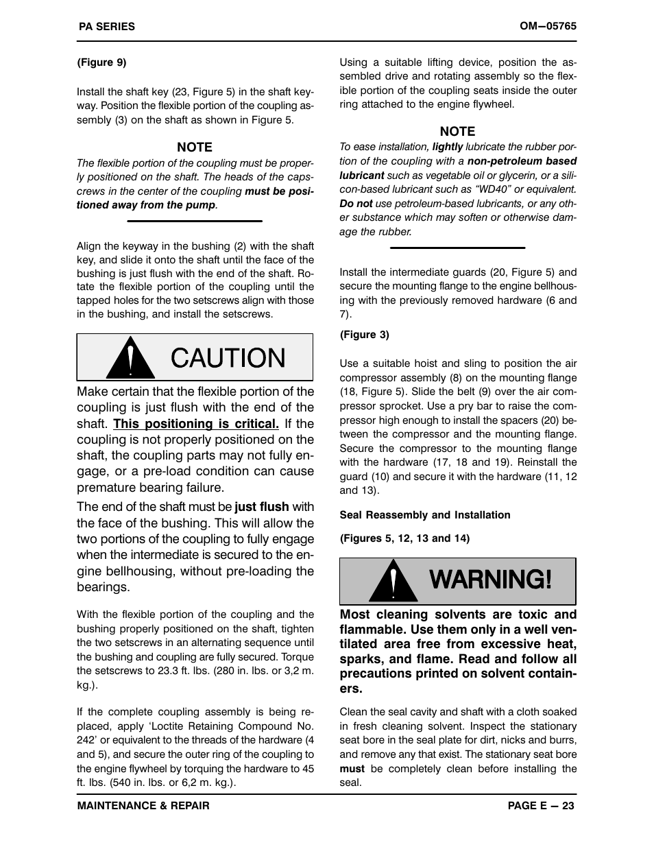 Gorman-Rupp Pumps PA4A60C-F3L 1303165 and up User Manual | Page 45 / 50