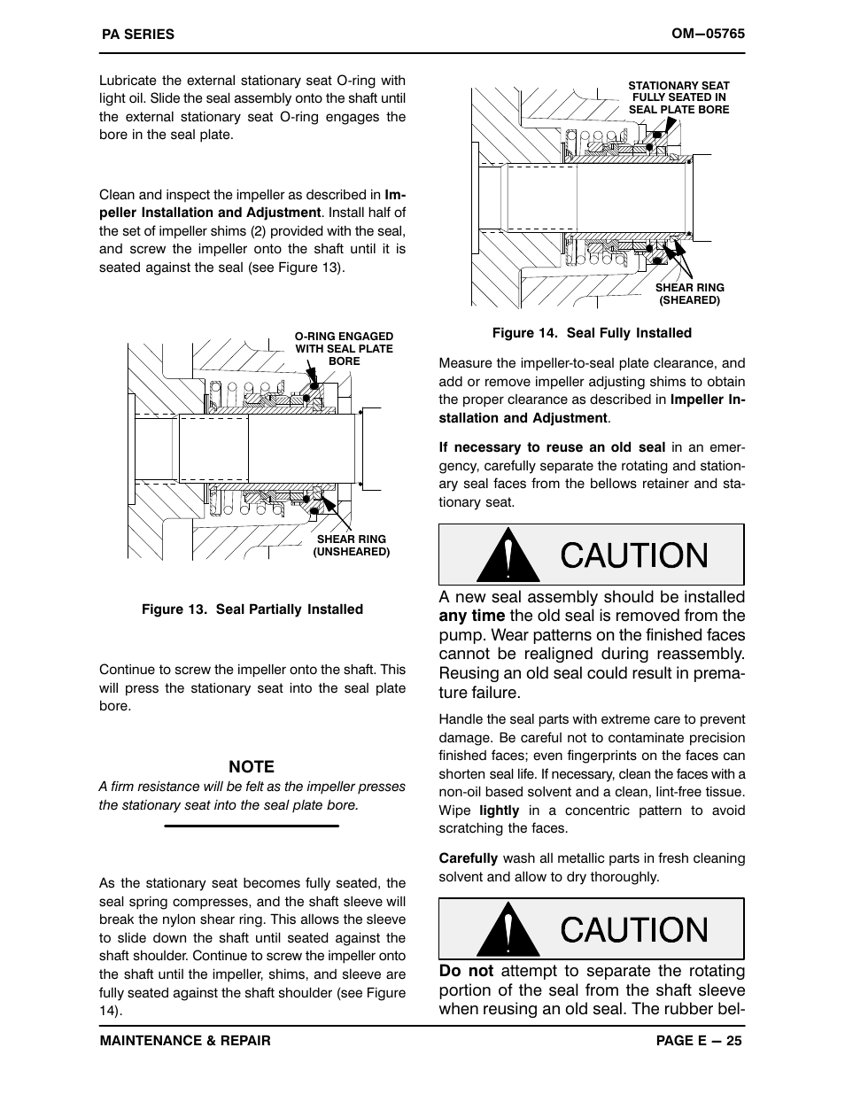 Gorman-Rupp Pumps PA4A60C-F3L 1303165 and up User Manual | Page 47 / 50