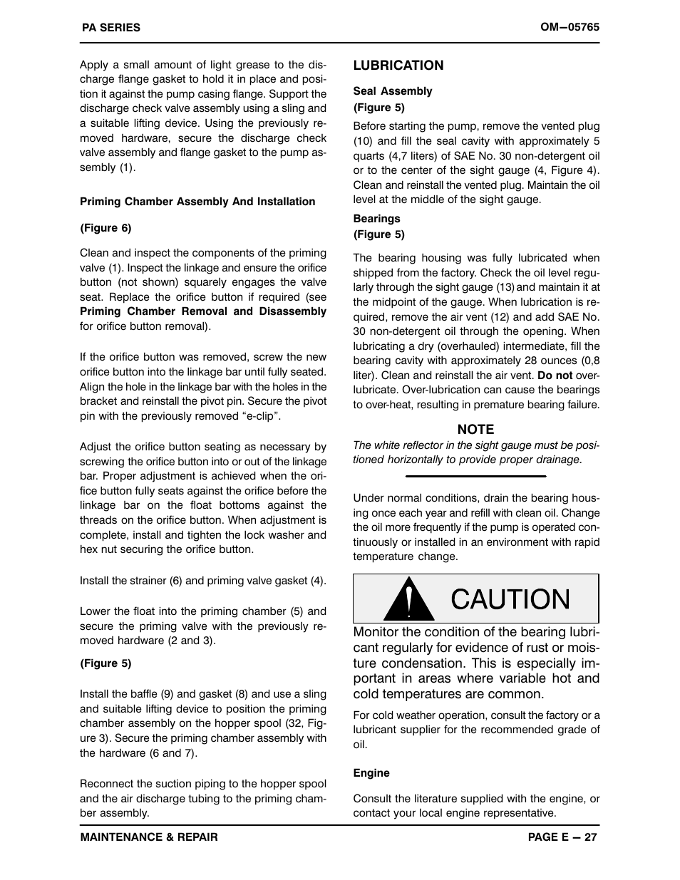 Gorman-Rupp Pumps PA4A60C-F3L 1303165 and up User Manual | Page 49 / 50