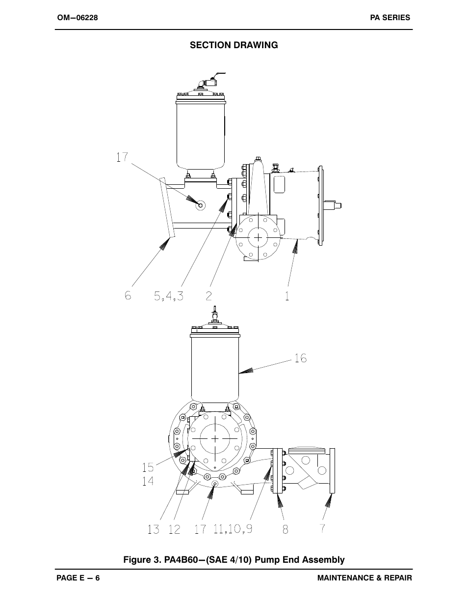 Gorman-Rupp Pumps PA4B60-4045H 1417817 thru 1497875 User Manual | Page 28 / 47