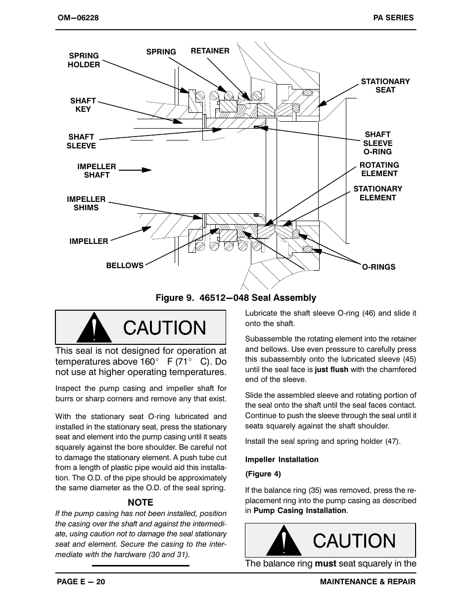 Gorman-Rupp Pumps PA4B60-4045H 1417817 thru 1497875 User Manual | Page 42 / 47