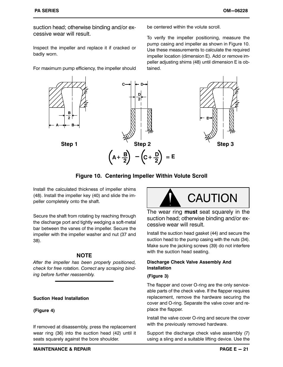 Gorman-Rupp Pumps PA4B60-4045H 1497876 and up User Manual | Page 41 / 44