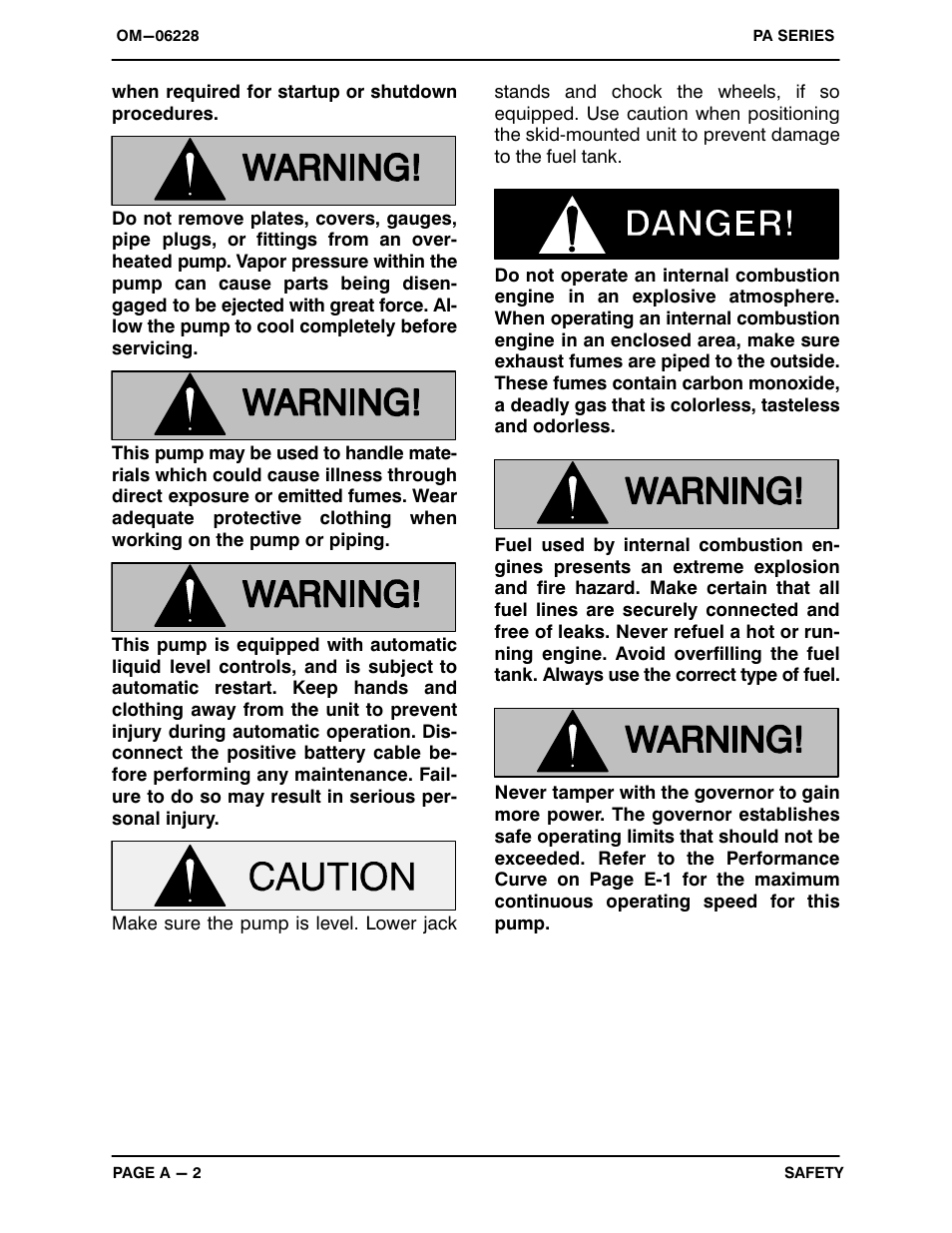 Gorman-Rupp Pumps PA4B60-4045H 1497876 and up User Manual | Page 7 / 44