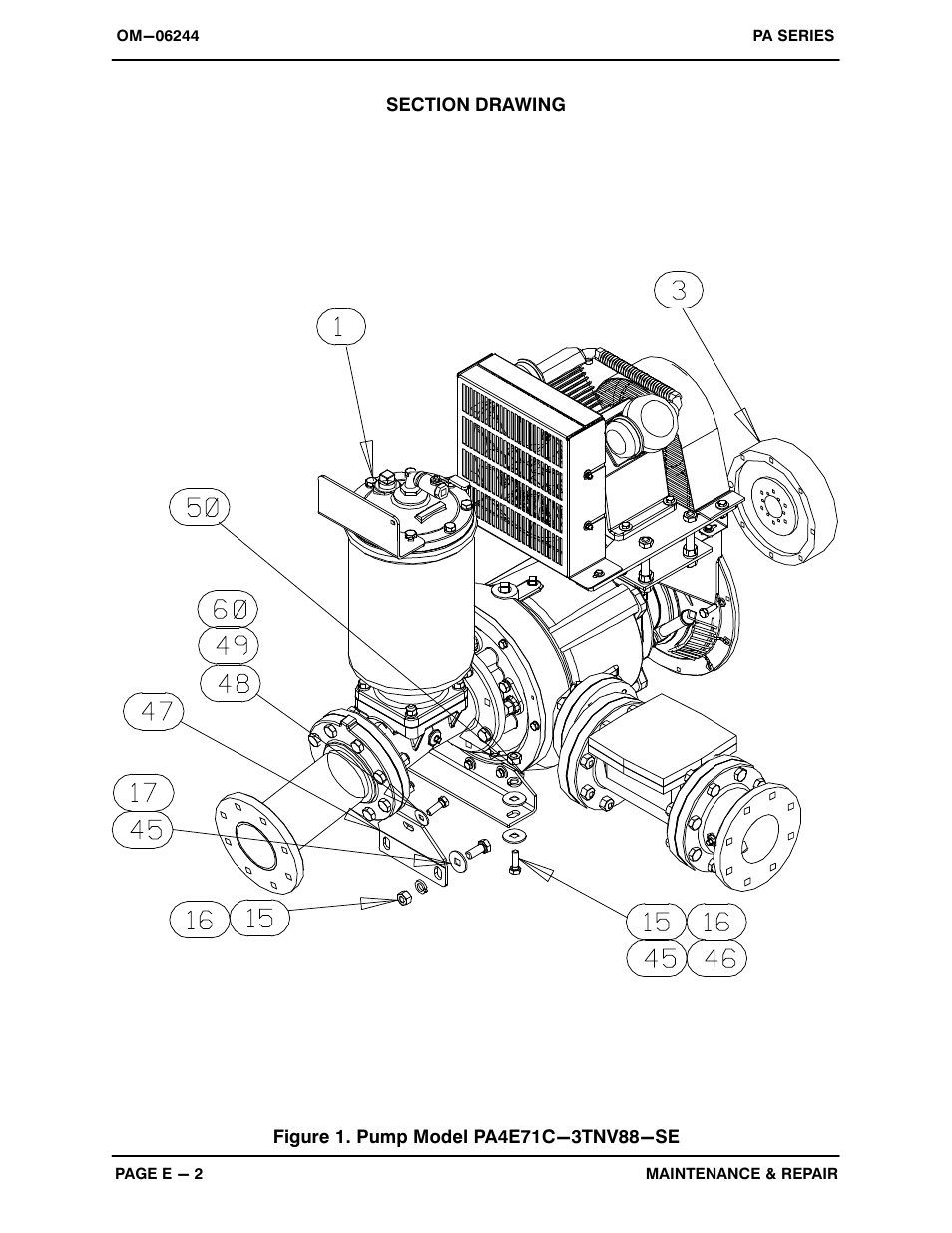 Gorman-Rupp Pumps PA4E71C-3TNV88-SE 1416614 and up User Manual | Page 24 / 58