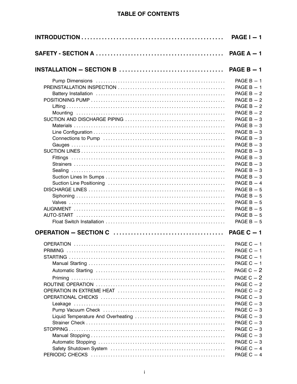 Gorman-Rupp Pumps PA4E71C-3TNV88-SE 1416614 and up User Manual | Page 3 / 58