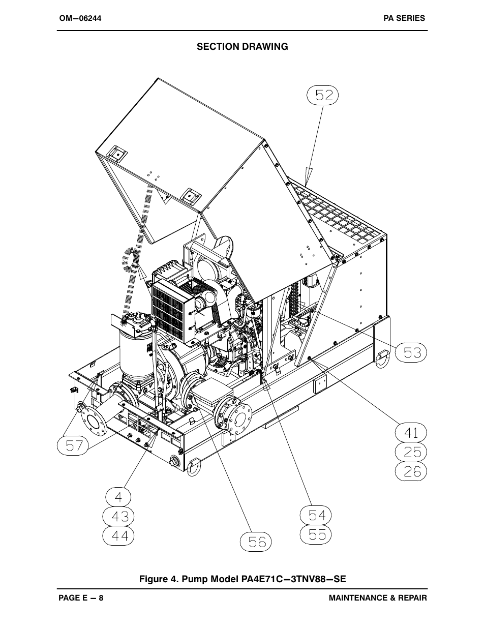 Gorman-Rupp Pumps PA4E71C-3TNV88-SE 1416614 and up User Manual | Page 30 / 58