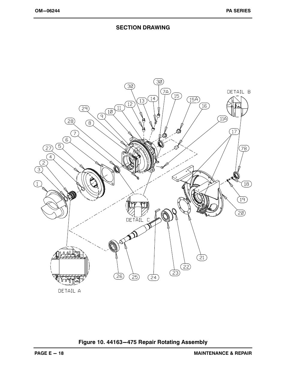 Gorman-Rupp Pumps PA4E71C-3TNV88-SE 1416614 and up User Manual | Page 40 / 58