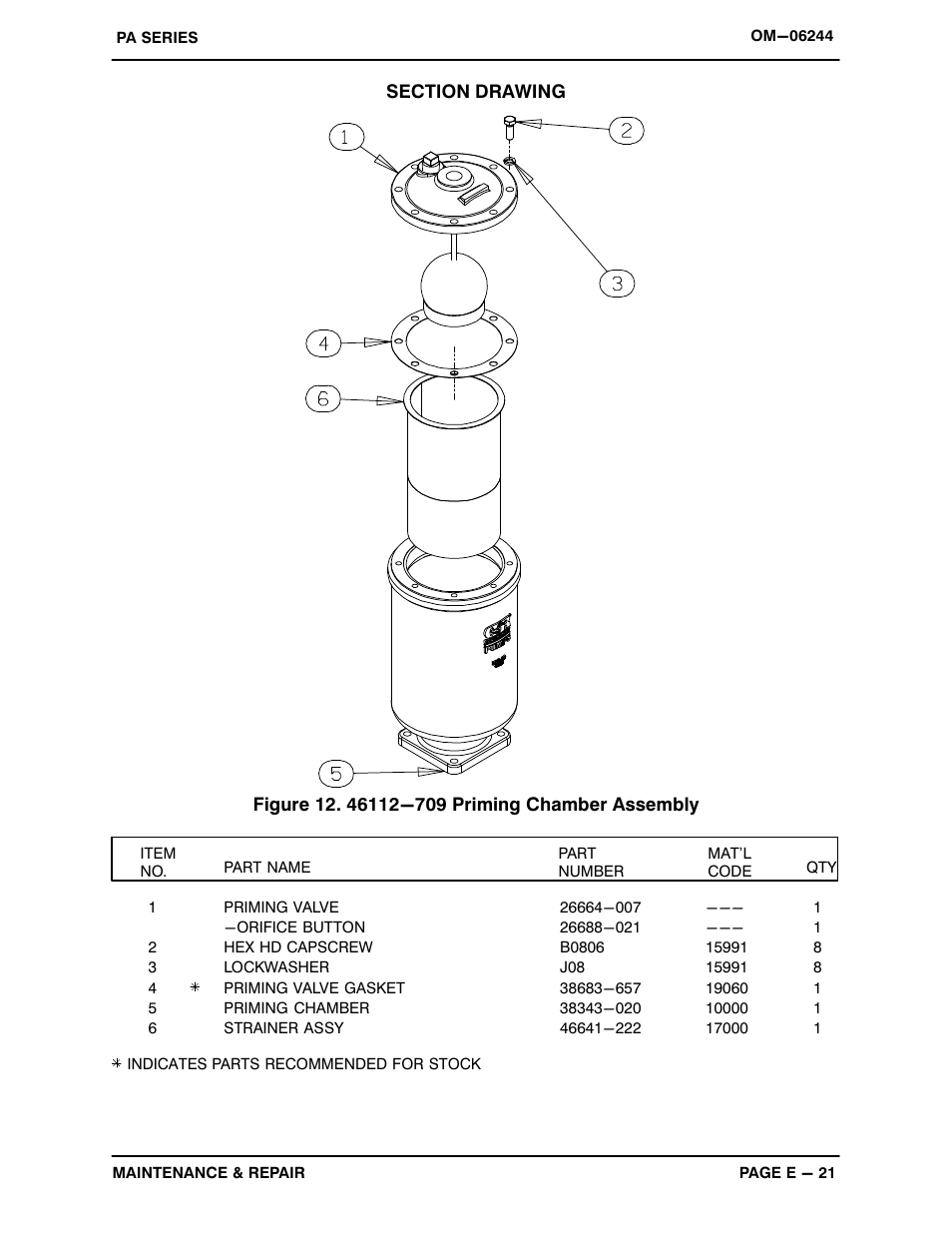 Gorman-Rupp Pumps PA4E71C-3TNV88-SE 1416614 and up User Manual | Page 43 / 58